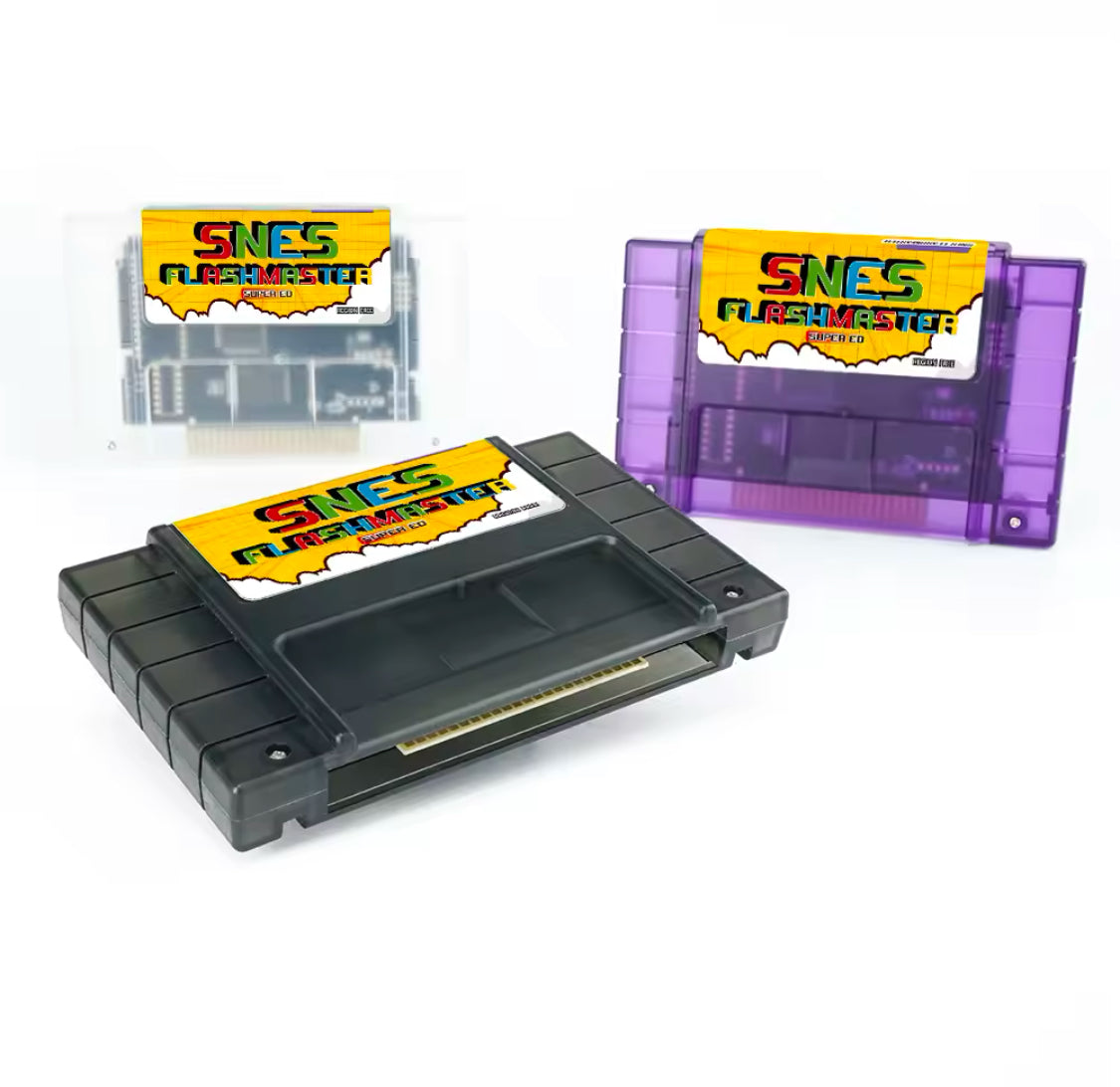 SNES Flash Cart w/ 8GB Loaded SD